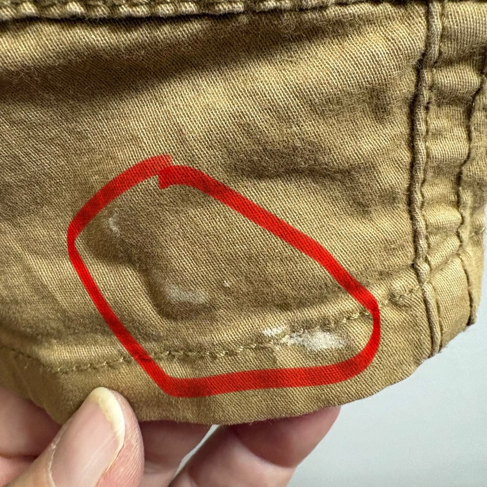 Original Weatherproof Vintage Brown Regular Fit Cargo Shorts 42 - Picture 7 of 7